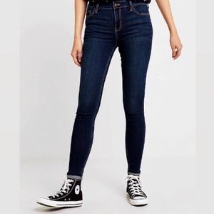 Hollister Dark Blue Skinny Jeans